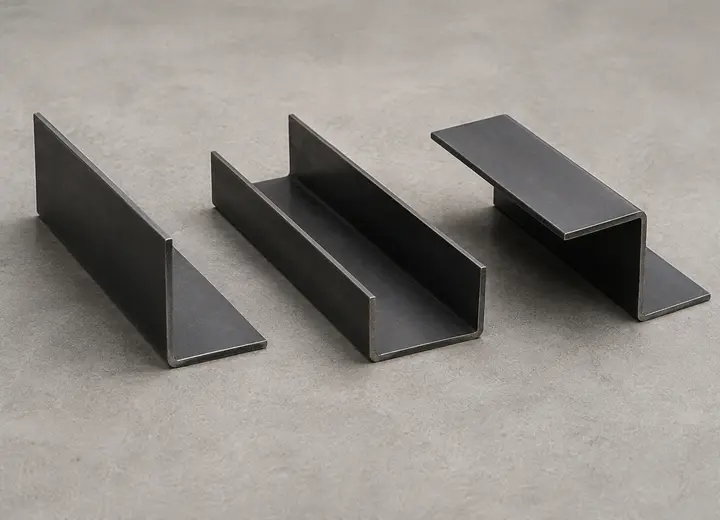 Blechwinkel 90° – Beispielbild für individuell gefertigten Metallzuschnitt